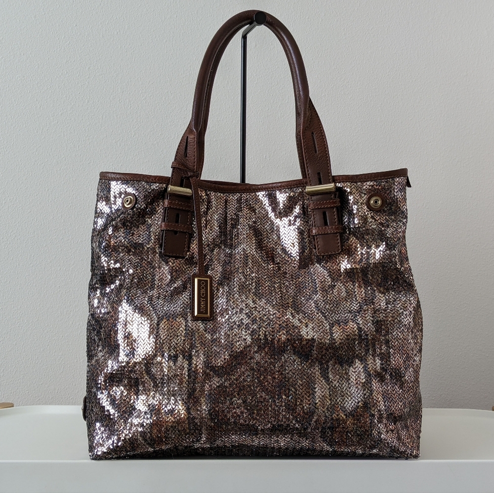 Jimmy Choo Sequin Tote Bag